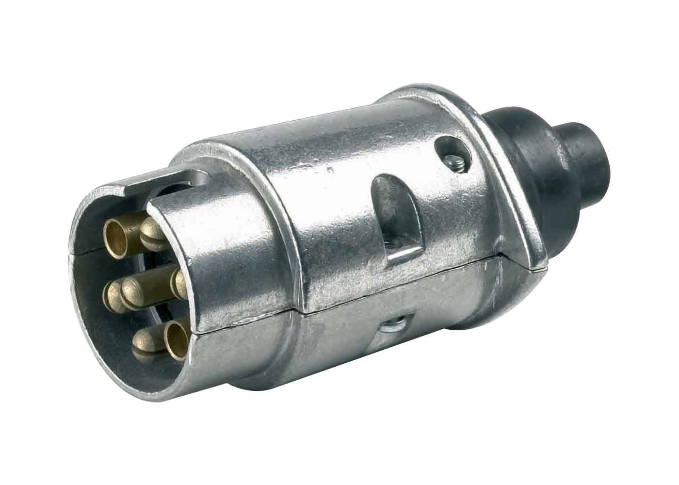 A0023 12S 7 Pin Plug with Metal Casing